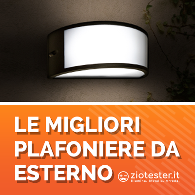 Le migliori plafoniere da esterno e da giardino