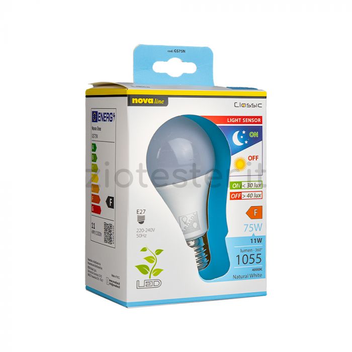 Lampadina Sensore Crepuscolare