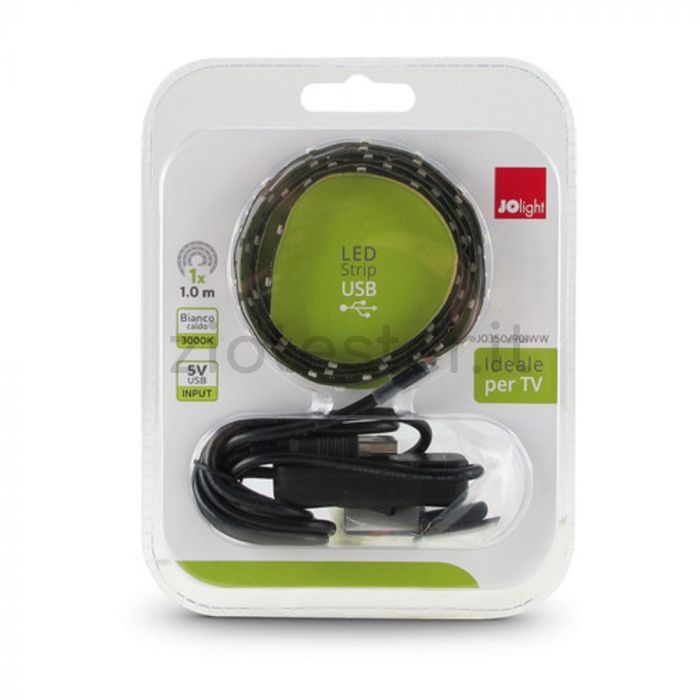 Striscia LED USB KIT 5V 2.25W/m 1m