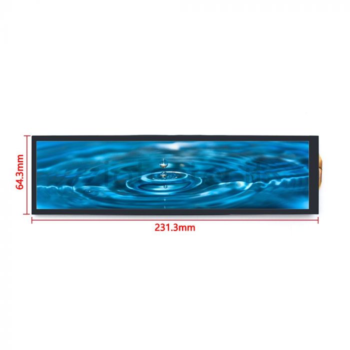 Display HDMI IPS 8.8 Pollici 1920x480