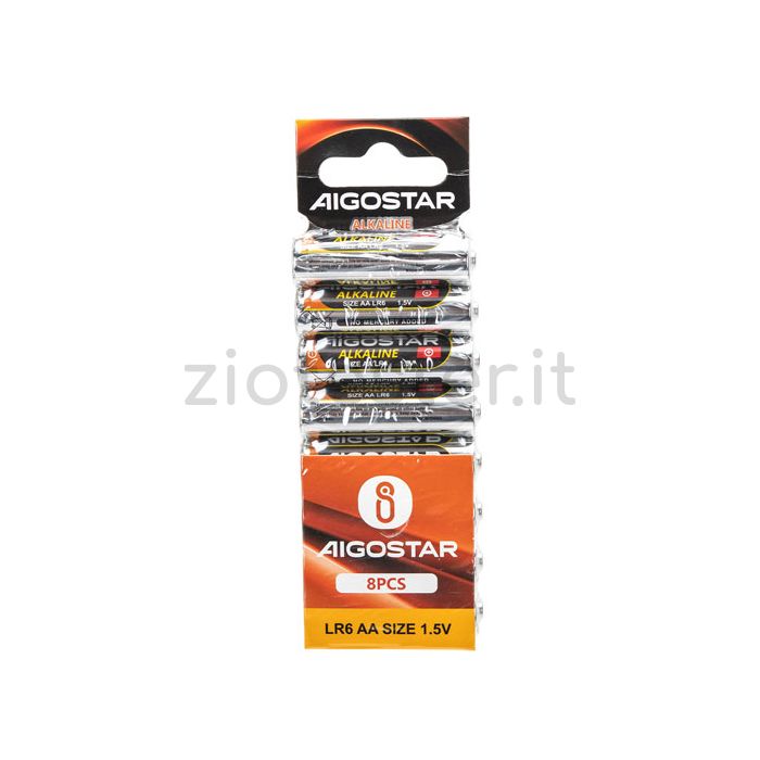 Aigostart Batteria Alcalina LR6 AA 1.5V
