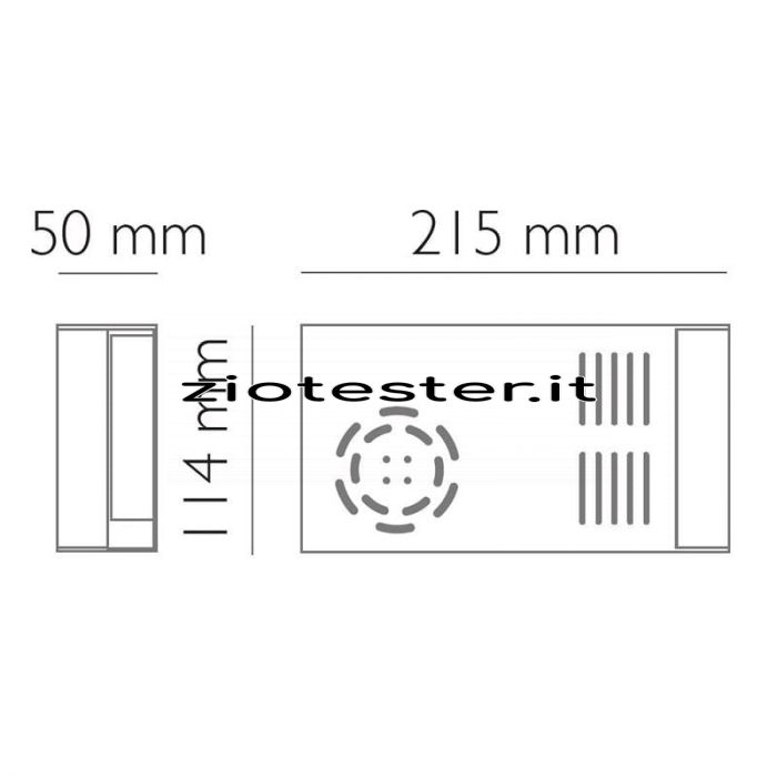 Alimentatore LED Driver 24V per nastro LED 400W-tec