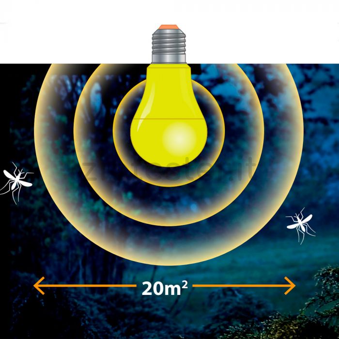 Lampadina LED Antizanzare 