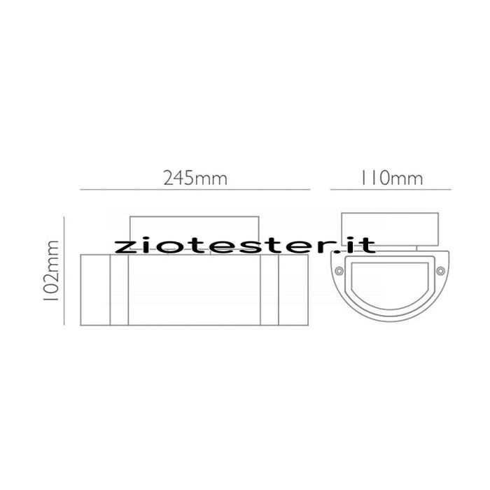 OUTDOOR Wall Light Tiziano
