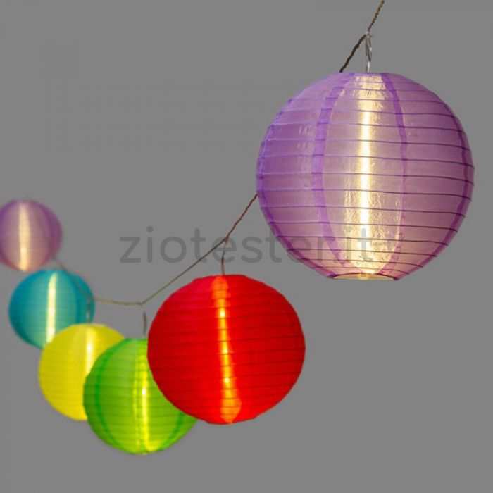 Catenaria con Festoni Luminosi
