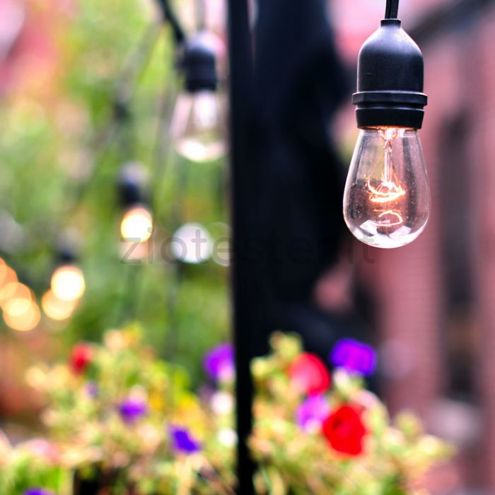 Catenaria Luminosa - Esempio di istallazione