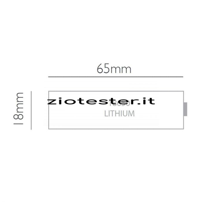 Caricabatteria per batterie 18650 al litio-tec2