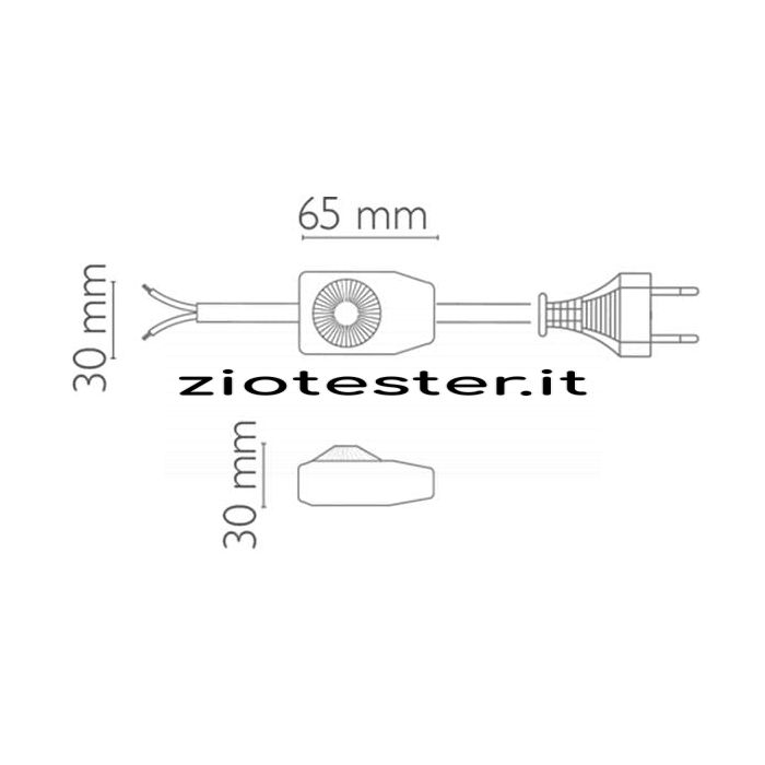 Cavo con variatore rotativo
