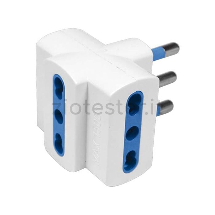 Adattatore 3 uscite 10/16A +T