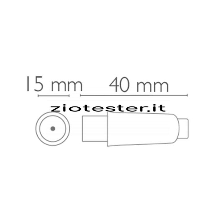 Spina dritta per antenna