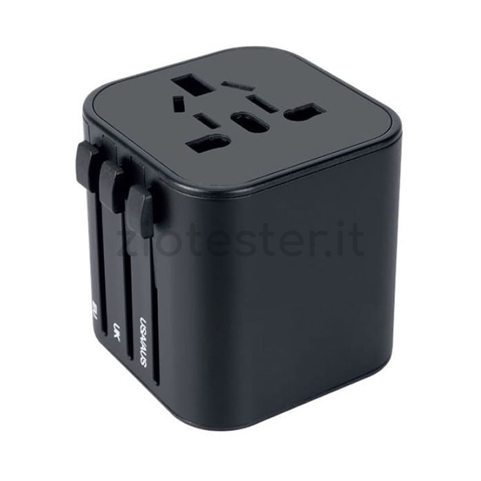 ECOVA [30175] Adattatore Singolo Con 2 Porte USB - Foto 4