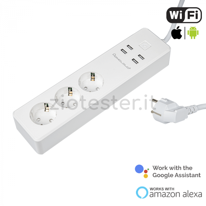 Multipresa Smart Home WiFi Shuko
