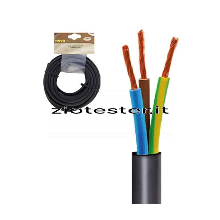 Cavi in matassa 10m 3G0,75 mm^2