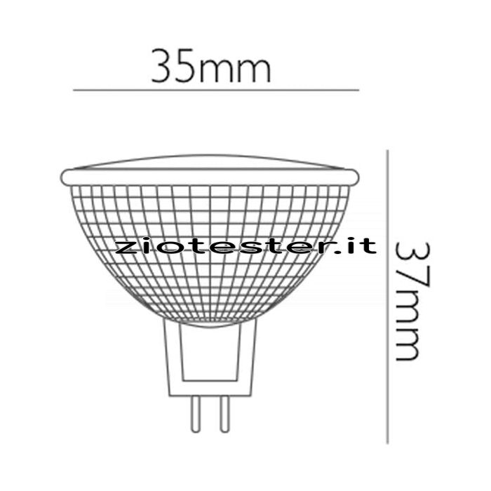 Lampadina Alogena Spot GU4, 35W 