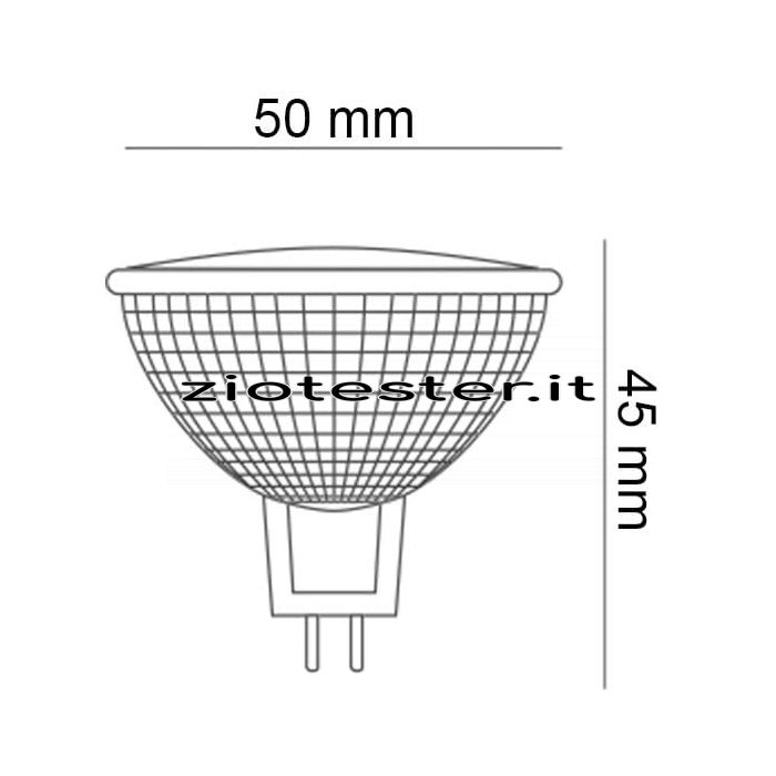 Lampadina Alogena Spot GU5,3 20W 