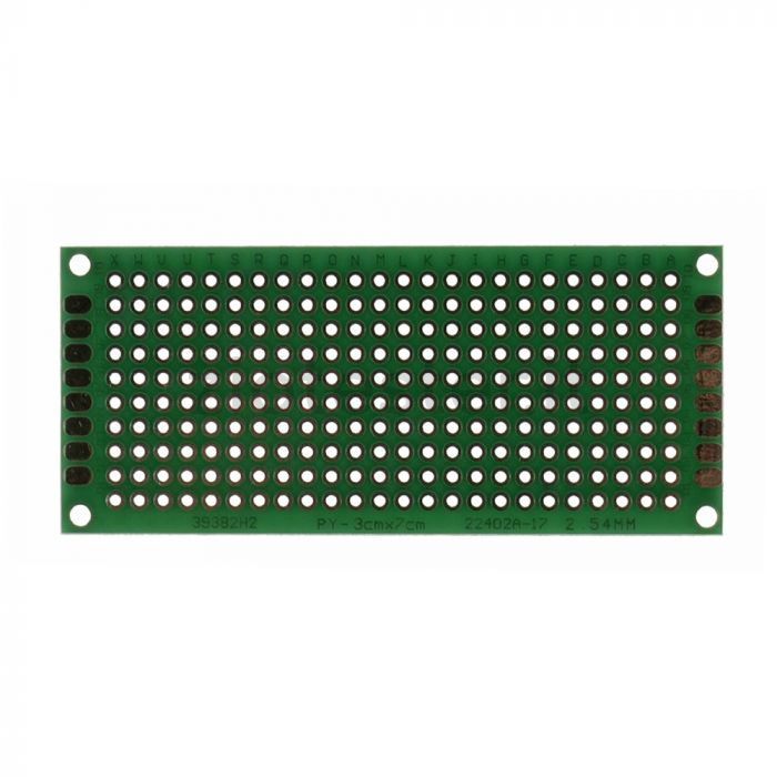 Basetta millefori Doppia Faccia PCB Prototype Board Double-Side - Vendita  Online su ZioTester