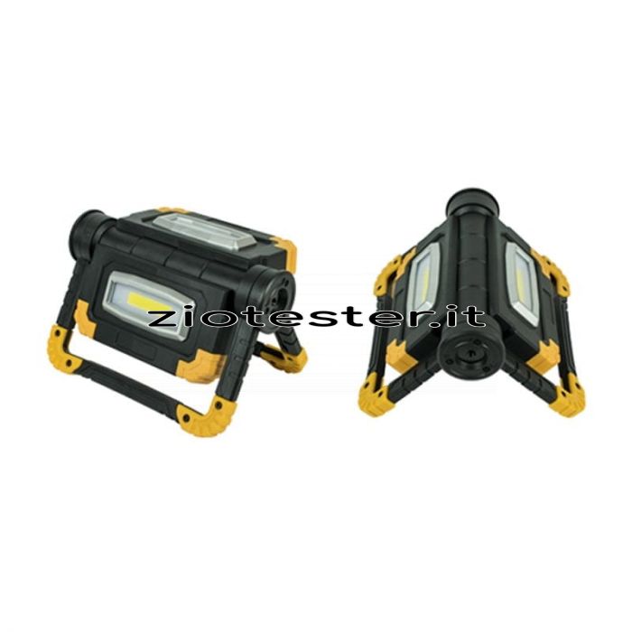 Faretto LED Portatile Ricaricabile girevole 20W Flood Light _2