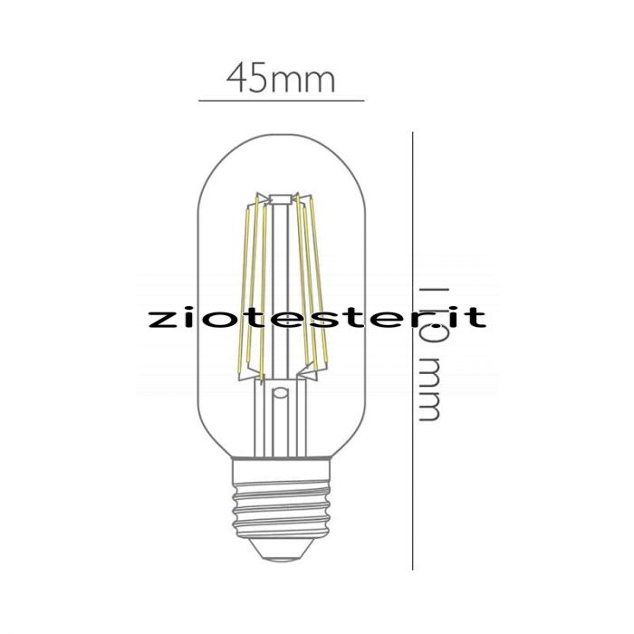 Lampadina LED Filament Bulb T45-tec