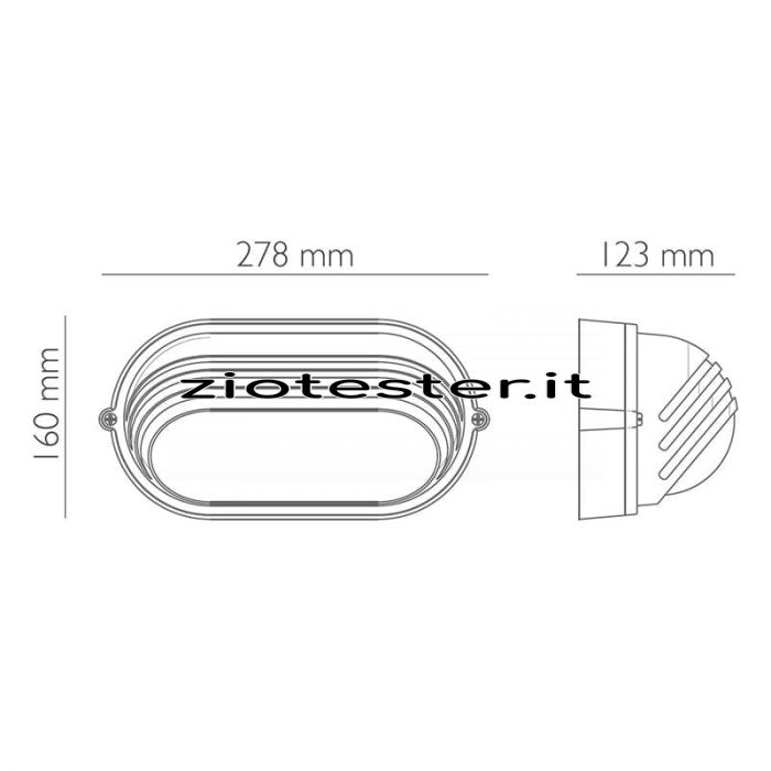 Plafoniera da esterno DADDI-tec