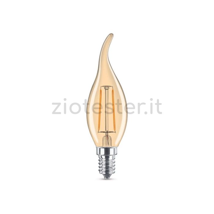 Lampadina LED Filament Gold Vintage Wind Twisted Equivalente a 30W