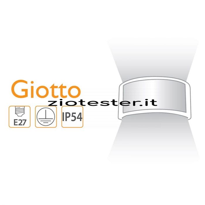 Lampada esterna da parete Giotto Specifiche