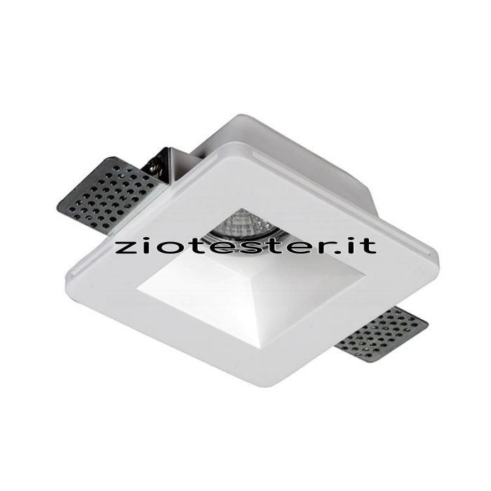 Portafaretto in gesso GYPSUM GU10