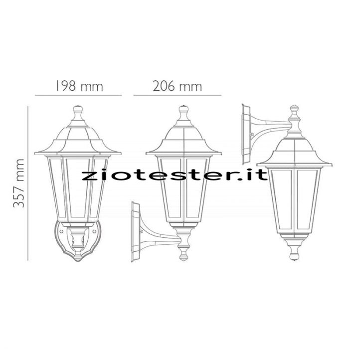 Lampada da esterno POSEIDONE-tec