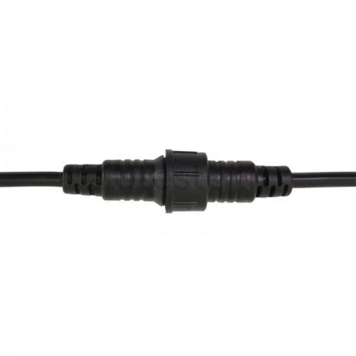 CATENARIA LUCI 10MT 20 PORTALAMPADE E27 NERA ALLUNGABILE IP65 - Foto 10