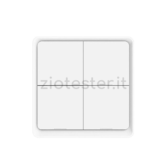 Interruttore WiFi a 4 Pulsanti ZigBee Programmabile