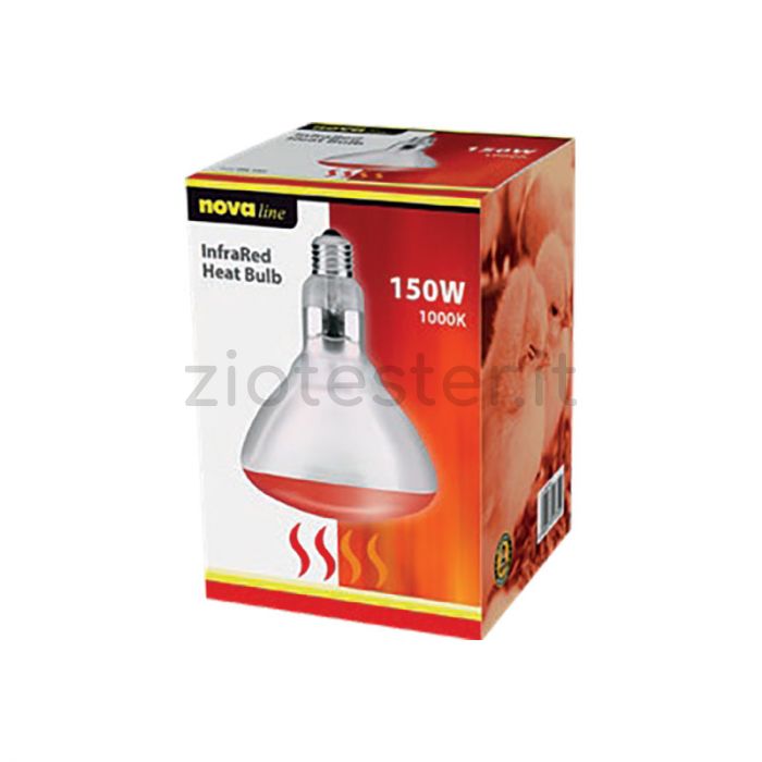 Lampada con riflettore a incandescenza a infrarossi