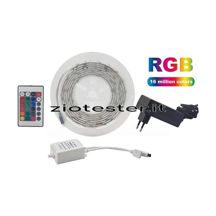 Nastro LED Strip RGB Kit-Componenti