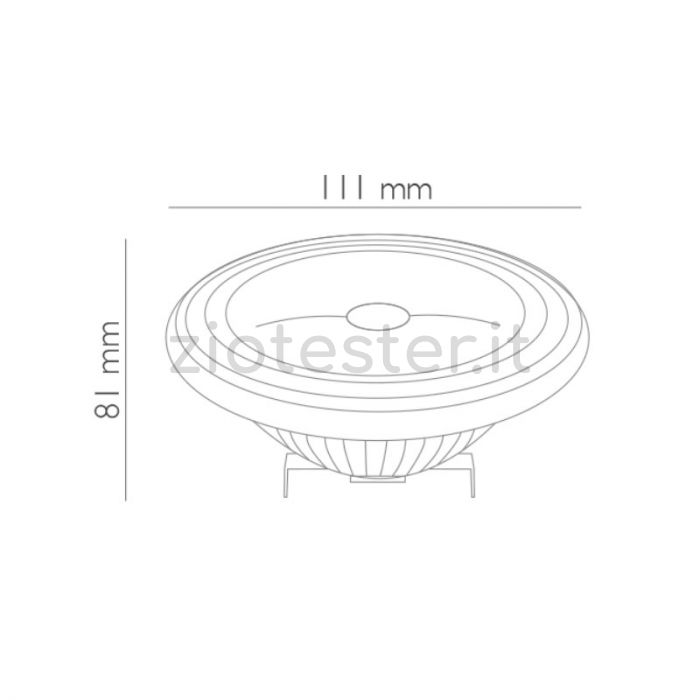 Lampada Led AR111 15W con base G53