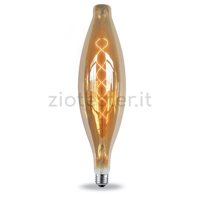 Lampadina LED E27 Filament Decorative 8W