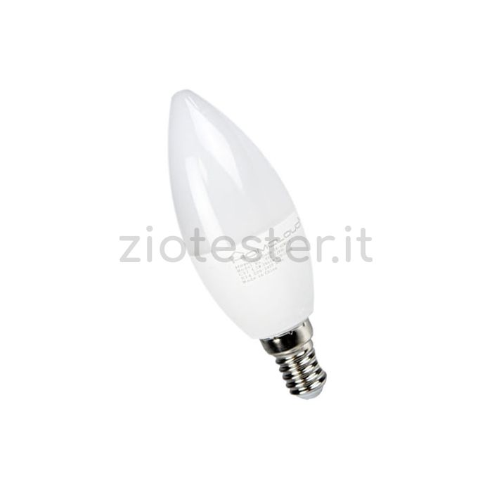 Lampadina LED E14 4.5W RBG+Bianco Smart WiFi Dimmerabile
