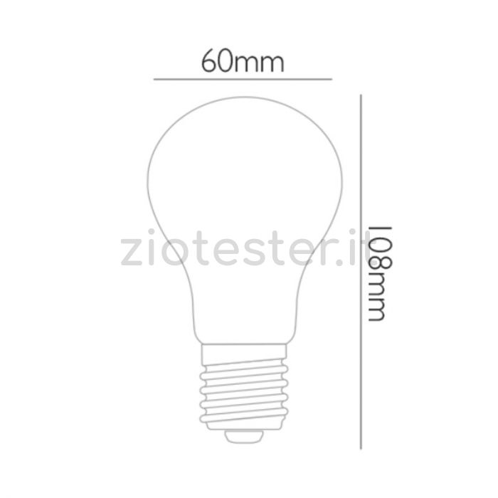 Lampadina LED E27 10.5 WATT