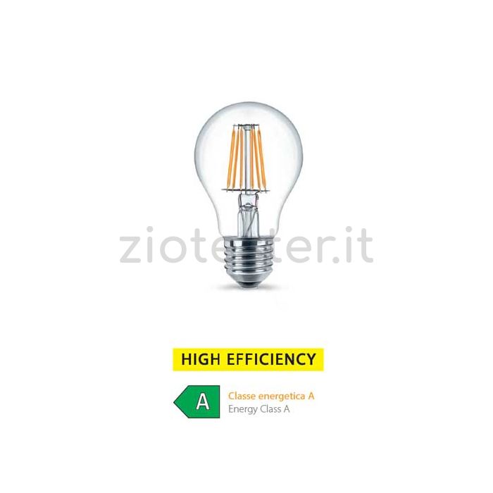 Lampadina LED Filament E27 7W High Efficiency