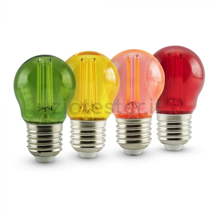 Lampadine LED Colorate a Filamento 4.5W