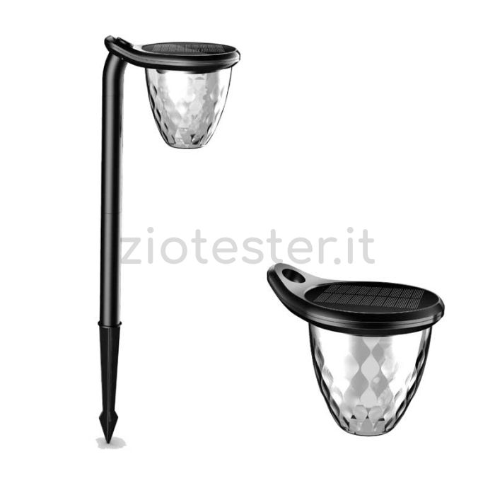 Lampione da Giardino LED SOLAR LAMP 2 in 1