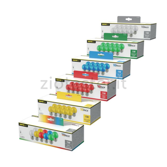 Lampadine LED E27 Colorate