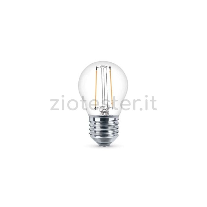 Lampadina a LED Filament Clear Miniglobe 6W equivalente a 60W E27