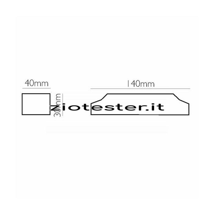 Alimentatore Barra LED Reglette 30W Dimensione