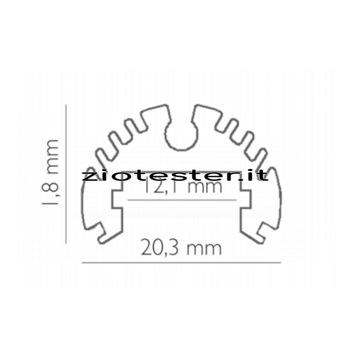 Profilo LED LP2020
