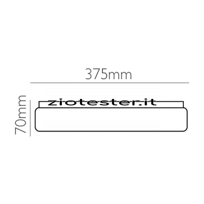 Plafoniera LED Ceiling Light 24W dimensioni