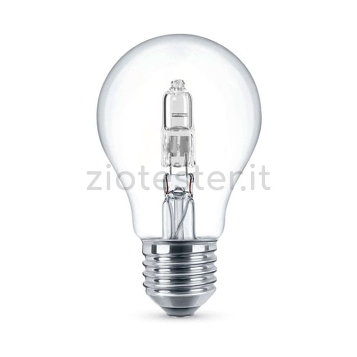 Lampadina Alogena Goccia E27, 28W, equivalente a 37W