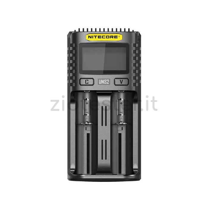 Nitecore UMS2 Caricabatterie