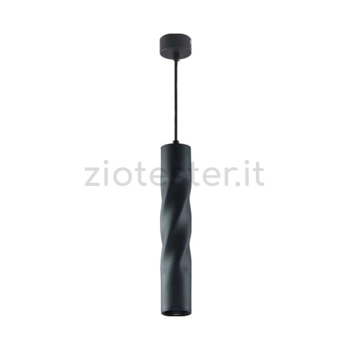 Pendel HANGING FIXTURE per Lampadina LED con attacco GU10 - Black