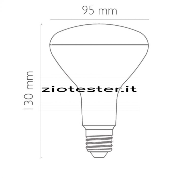 Lampadina LED E27 Grow Light 12W tech