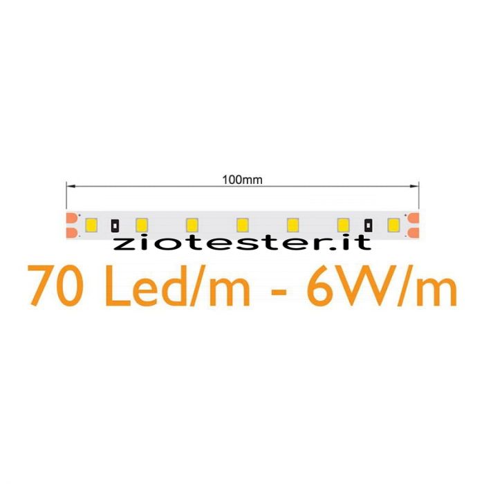 Nastro LED Strip 24V IP20 6W/m-info