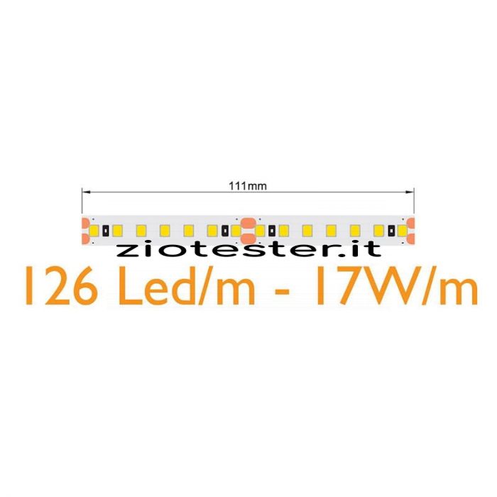 Nastro LED Strip 24V IP20 17W/m-info