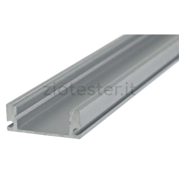 Profilo in Alluminio Aurora 2m per Cartongesso per Strisce LED Cover a scelta - Vendita Online